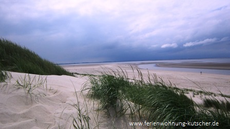 Idyllische Strandlandschaft auf Langeoog