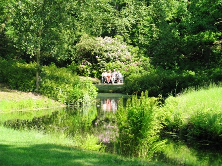 Rhododendron-Park in Ltetsburg in Norden